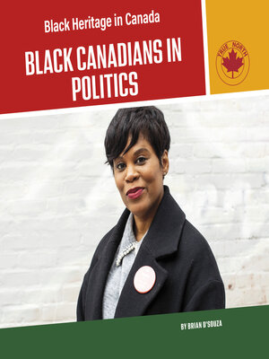 Black Canadians in Politics - ebook